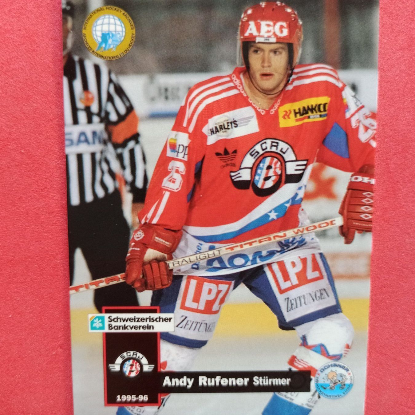 Carte collezionabili: Andy Ruefener - RAPPERSWIL - 1995/96 – Usato da Dübendorf venduto da kb86_MOVIE