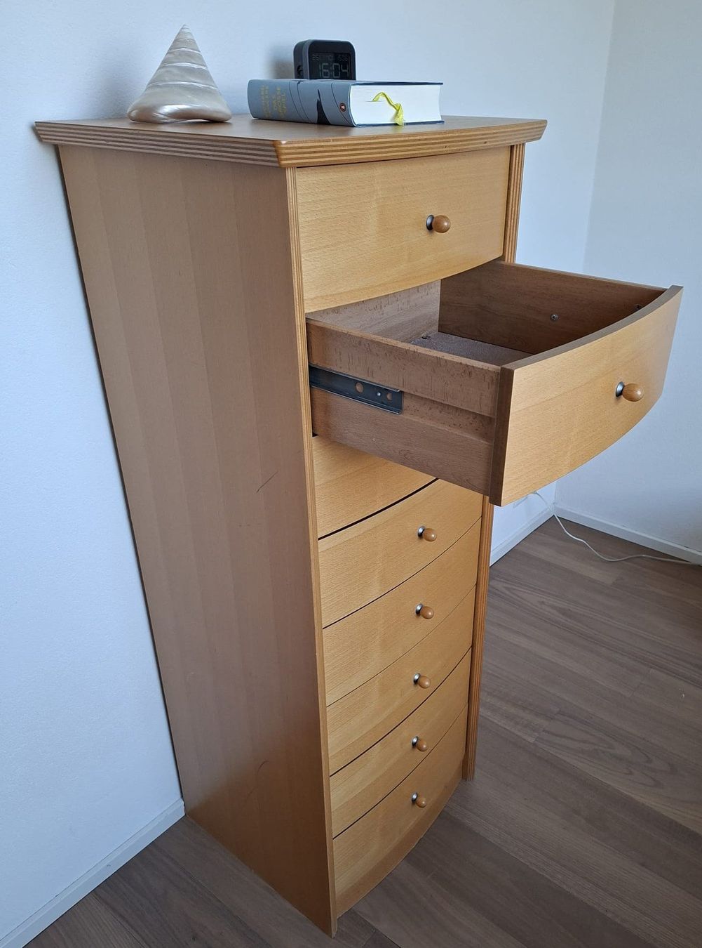 Cassettiere: Praktische Schubladenkommode mit 8 Schubladen, Buche-Optik – Usato da Affoltern am Albis venduto da Tibu987 2