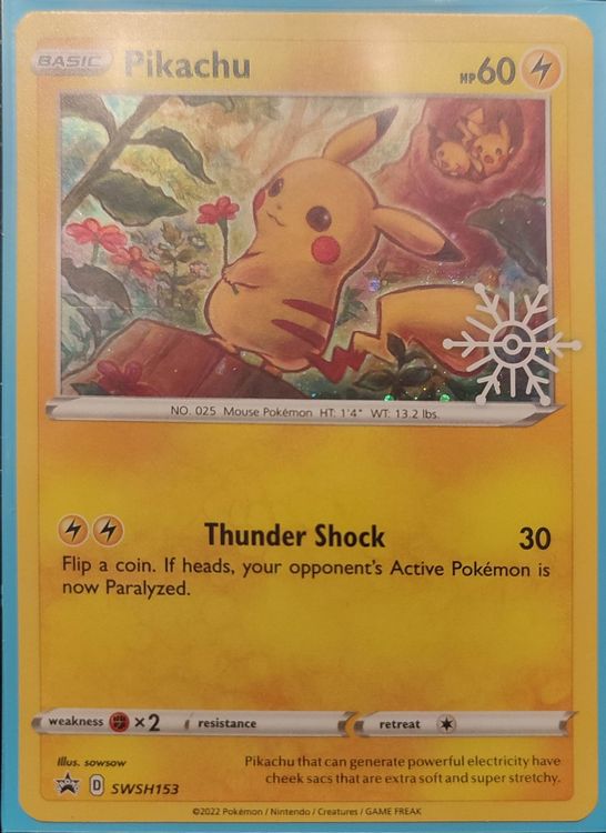 Pokemon Pikachu SWSH153 (Holiday Calendar) Kaufen auf Ricardo