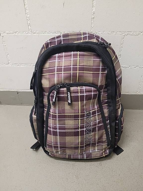 Zaini: Schulrucksack Racoon mit Regenhülle – Usato da Münchenbuchsee venduto da Lightning11