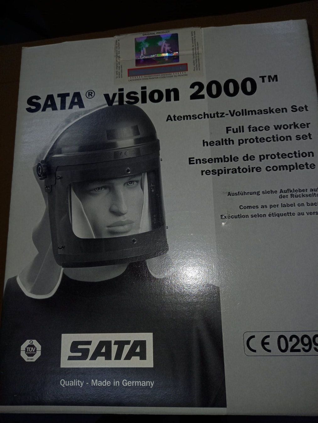 Tutti gli attrezzi: SATA vision 2000 Atemschutz-Set – Nuovo e nell'imballaggio originale da Regensdorf venduto da Zem003 3