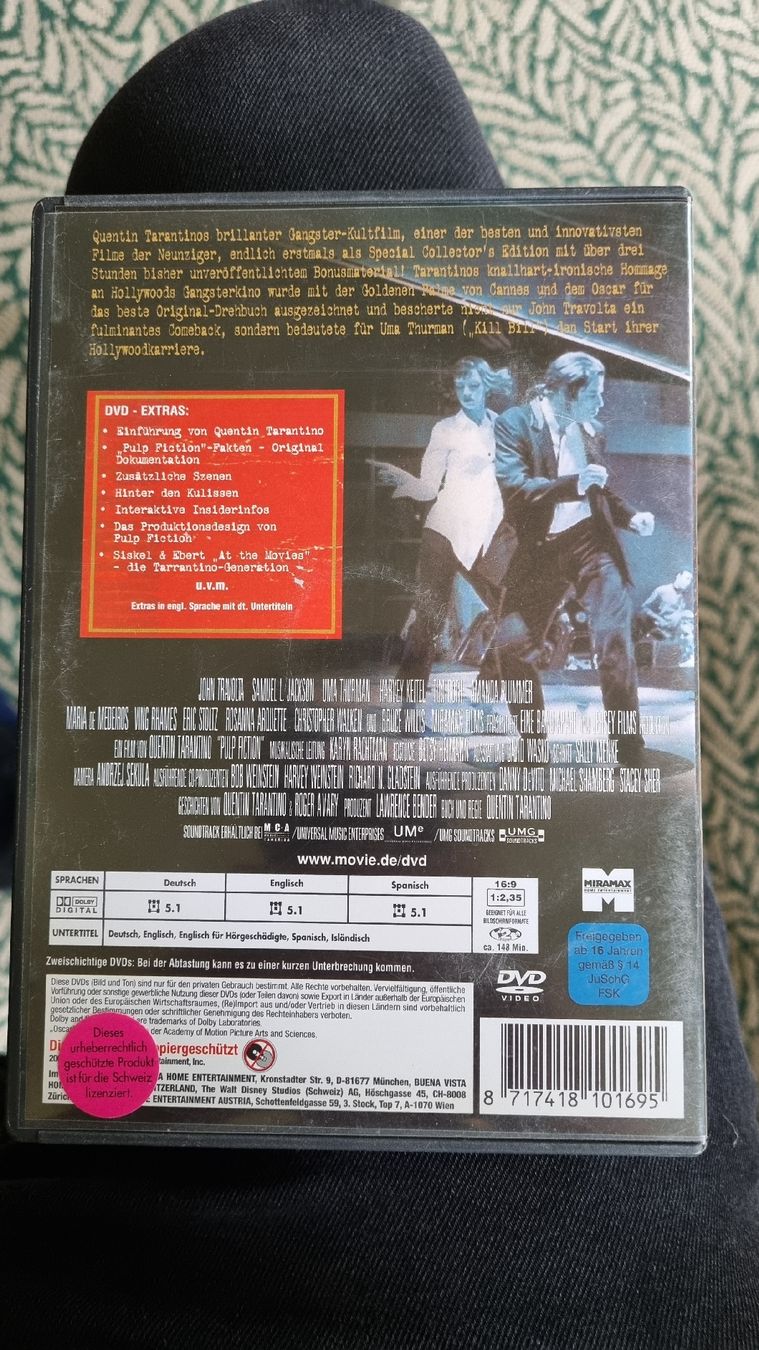 Tutti i DVDs: Pulp Fiction DVD Collector's Edition – Usato da Bern venduto da Meper 1