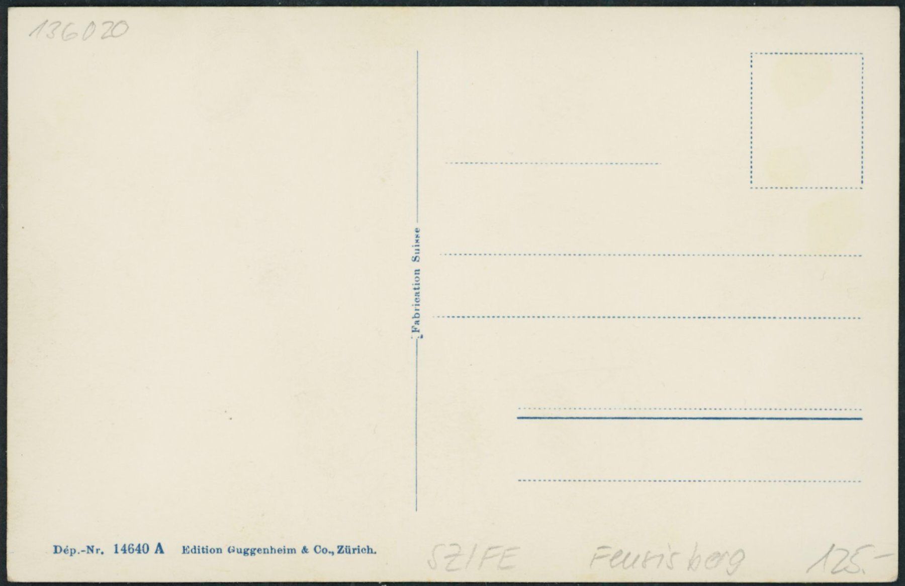 Cartoline postali: SZ Feusisberg – Nuovo (secondo la descrizione) da Schindellegi venduto da leecollect 1