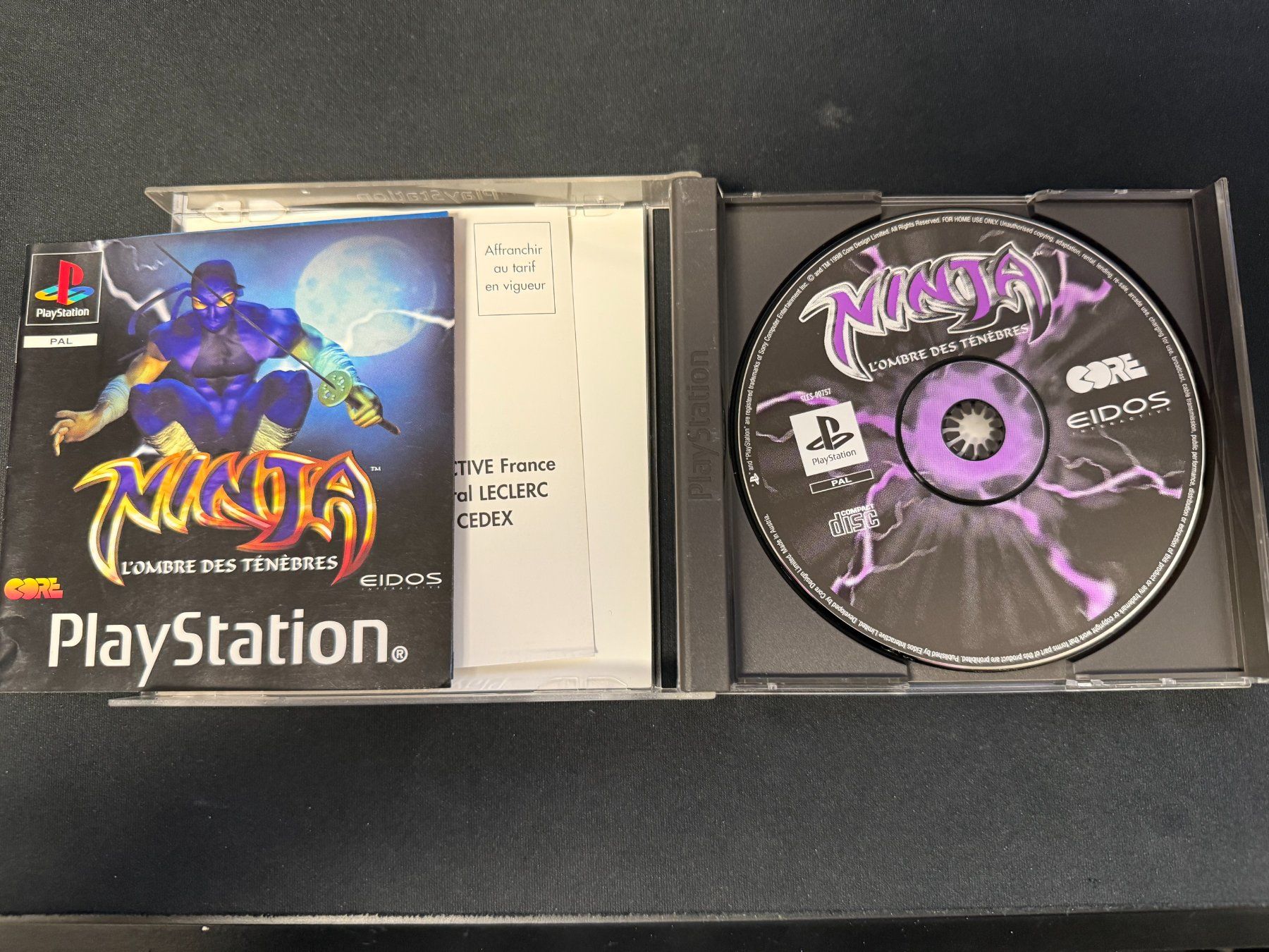 Sony Giochi: Ninja L'ombre Des Ténèbres - PS1 – Usato da Pont-de-la-Morge venduto da Darfal 1