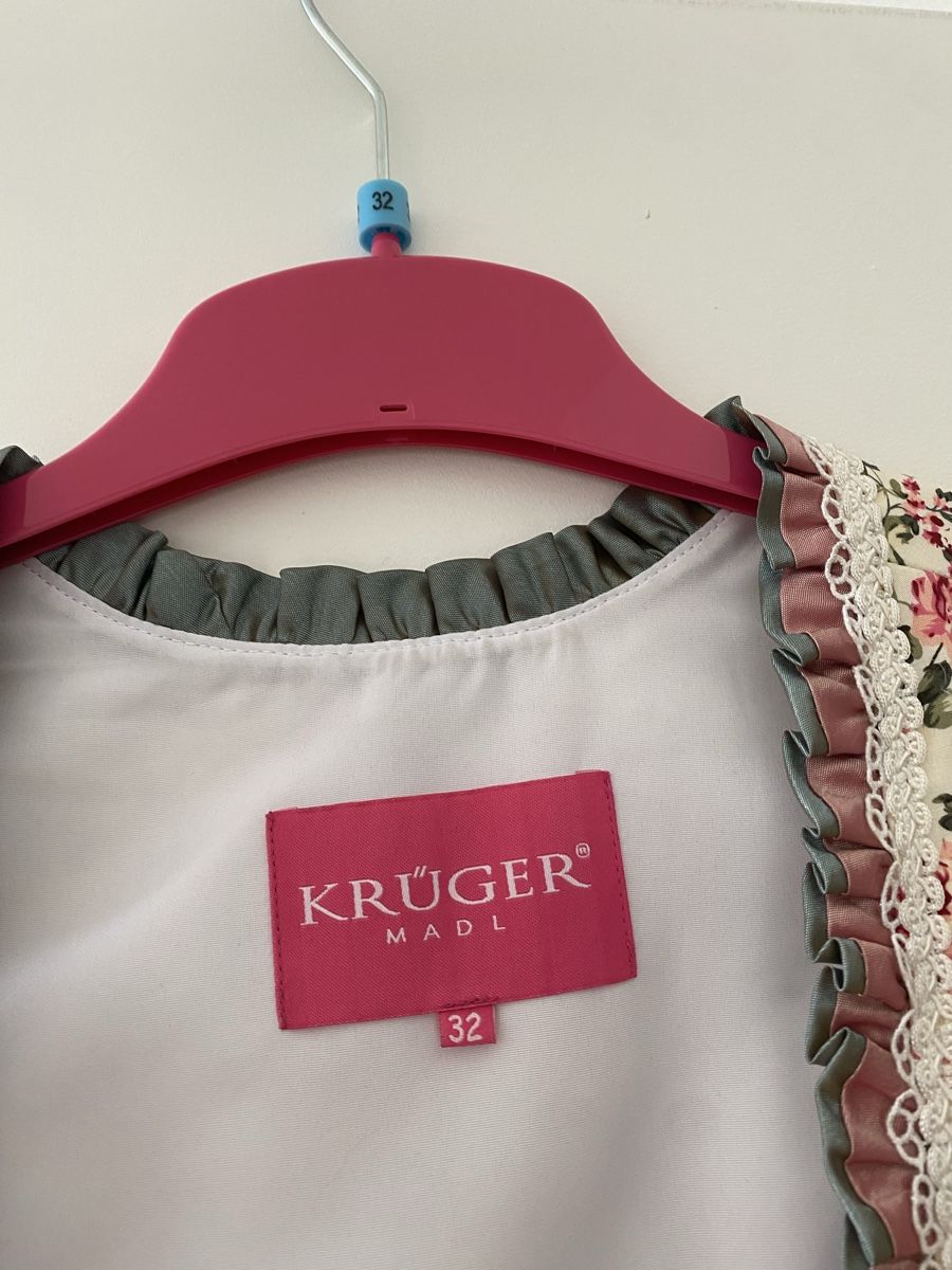Krüger Vestiti: Krüger Dirndl Blumenmuster Gr.32 – Nuovo (secondo la descrizione) da Bassersdorf venduto da gra_2wx8 4