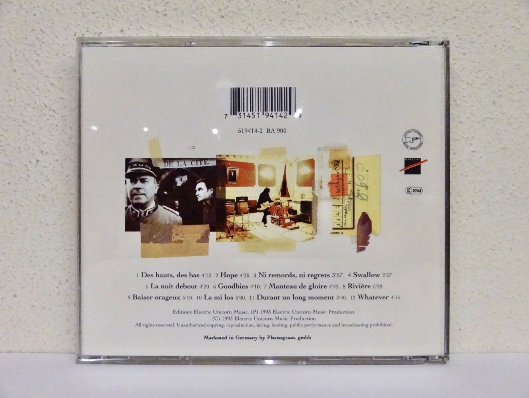 CDs: CD STEPHAN EICHER / CARCASSONNE – Neu (gemäss Beschreibung) aus Kerzers von djstarsky73 1
