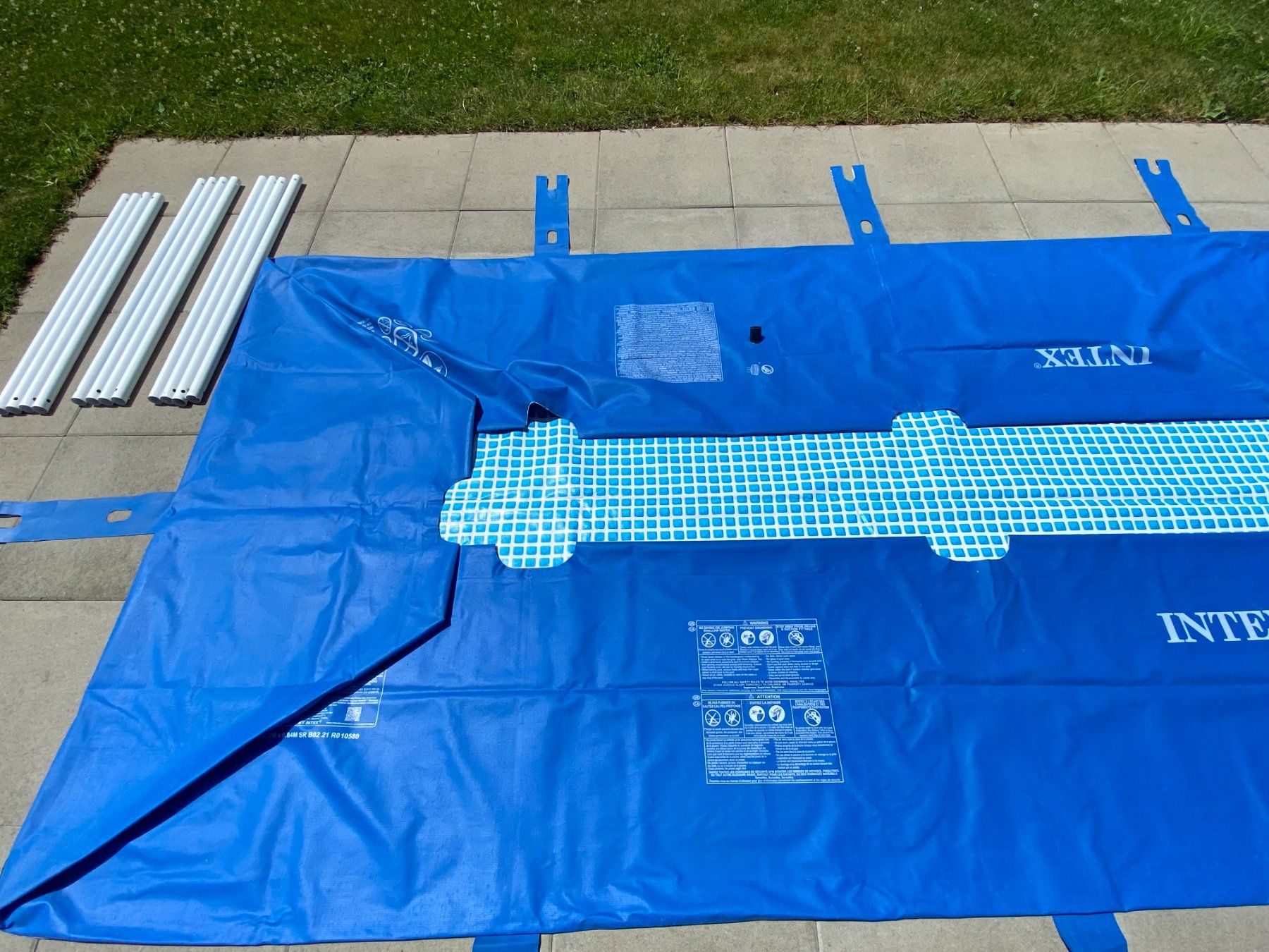 Intex Piscine: Piscine INTEX Small Frame 450 x 220 x 84 cm – Usato da Vauderens venduto da Castafior 2