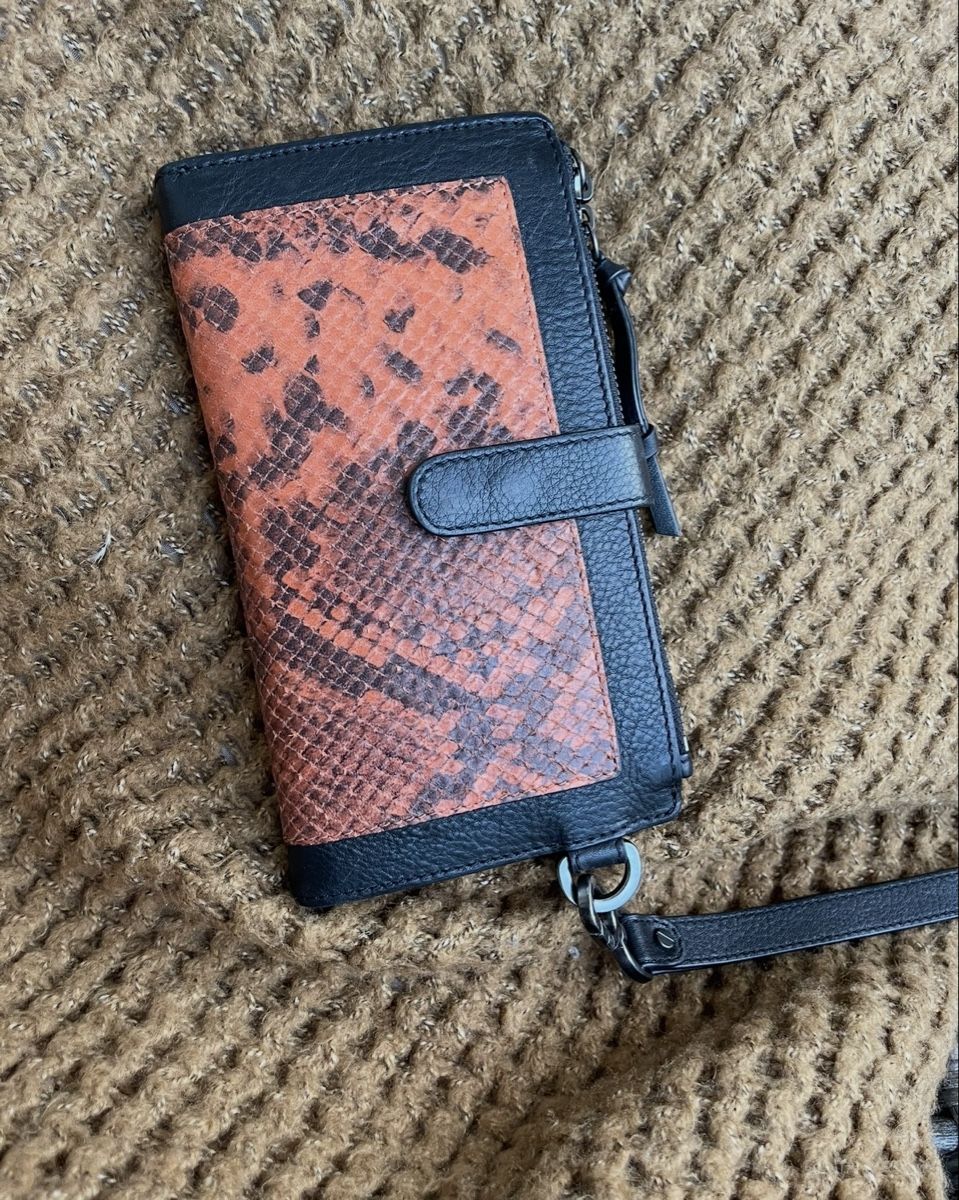 Portamonete: Liebeskind Berlin Orange Snakeskin Wallet – Nuovo (secondo la descrizione) da Steinhausen venduto da mar_8y57 2