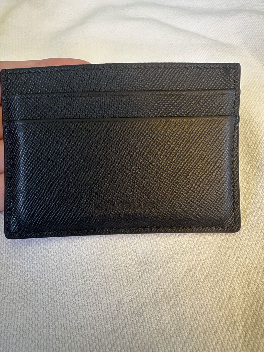 Montblanc Portefeuilles: Montblanc Kartenetui schwarz Leder  – Neuf (Voir description) à Schaffhausen par mil_5l9l 1