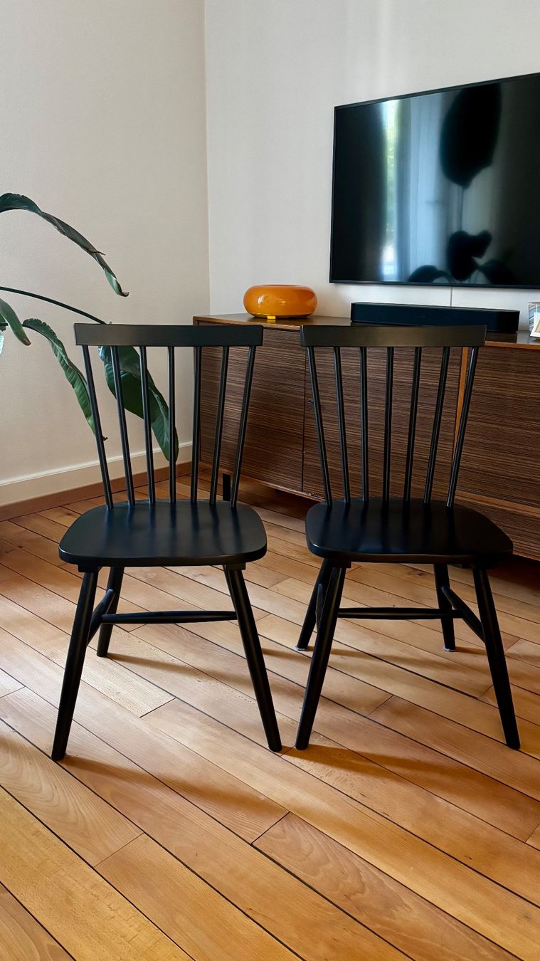 Chaises: Stühle Schwarz im 2er Set – D'occasion à Zürich par laaar27