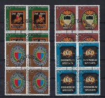 Pro Patria Viererblocks 1981 gestempelt    15140