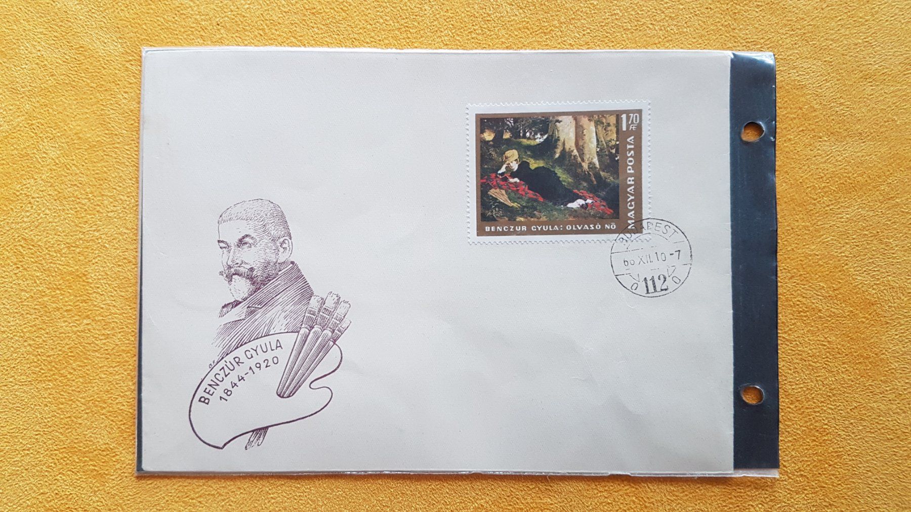 Tutti i francobolli: FDC - Benczur Gyula / Maler  - Ungarn 1966 – Nuovo (secondo la descrizione) da Reinach BL venduto da Dexy62