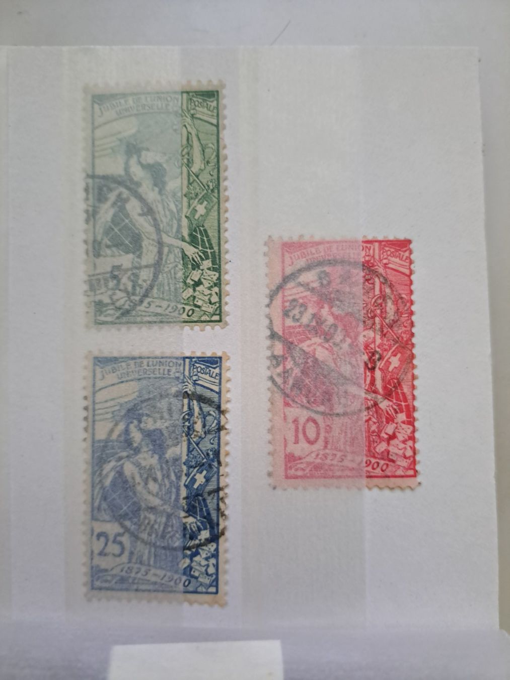 Alle Briefmarken: 1900 Schweiz Freimarken UPU – Gebraucht aus Schlieren von Rcaliforni