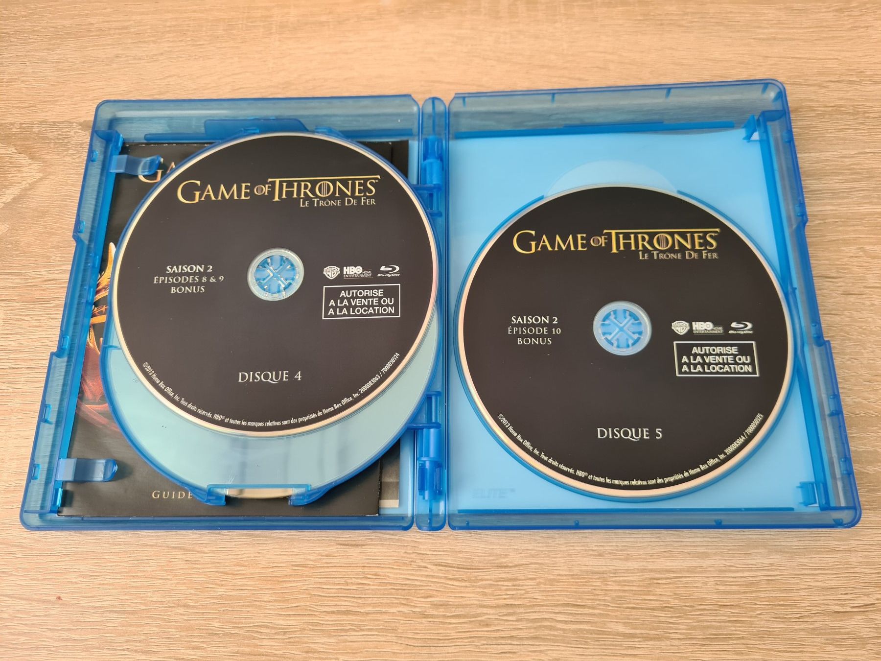 Tutti i DVDs: Game Of Thrones Saison 2 (5 Disk) - Blu-ray – Usato da Carouge GE venduto da Franllo 7