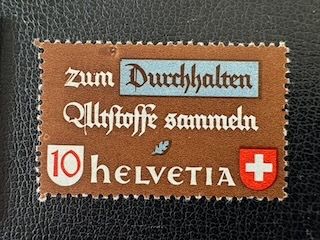 Alle Briefmarken: 4 ABARTEN Schweiz, postfrisch/ungebr./gest. – Gebraucht aus Stallikon von HILDECH1 4