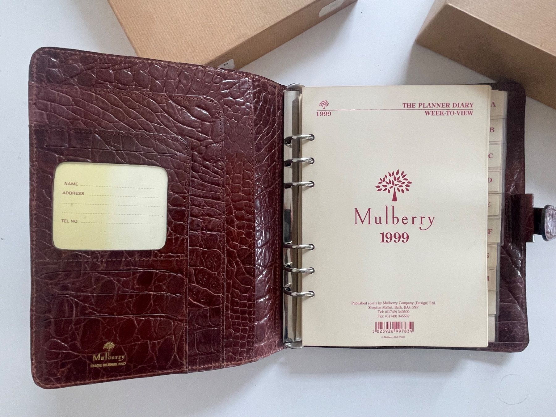 Mulberry Blocchi: Mulberry_THE PLANNER DIARY – Nuovo (secondo la descrizione) da Flawil venduto da Waldau1B 3