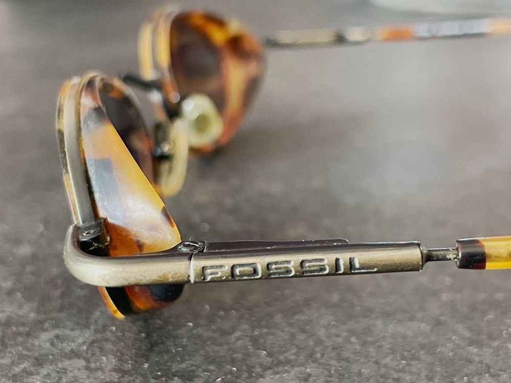 Fossil Occhiali Da Sole Uomo FOS 2056/S - Multicolore, Lente 53 Mm, Stile Moderno Con Logo Inciso