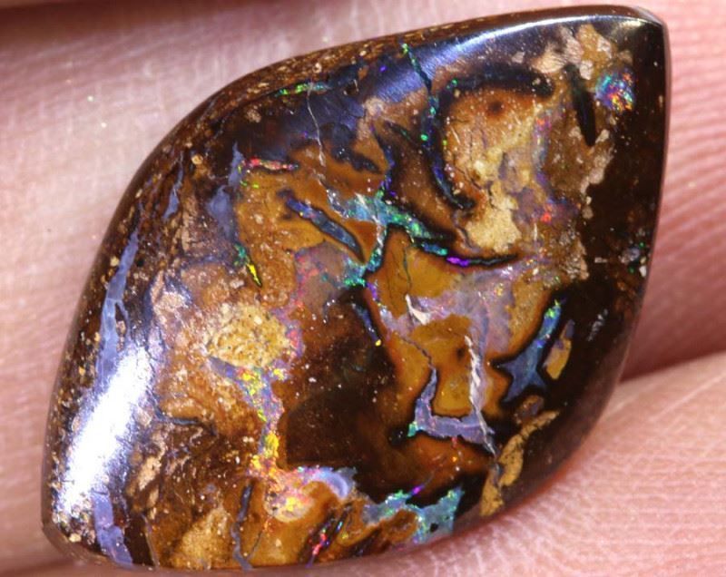Pietre preziose: Australischer Boulder Opal 8.20Cts. – Nuovo (secondo la descrizione) da Bern venduto da Grindelwaldaus 1