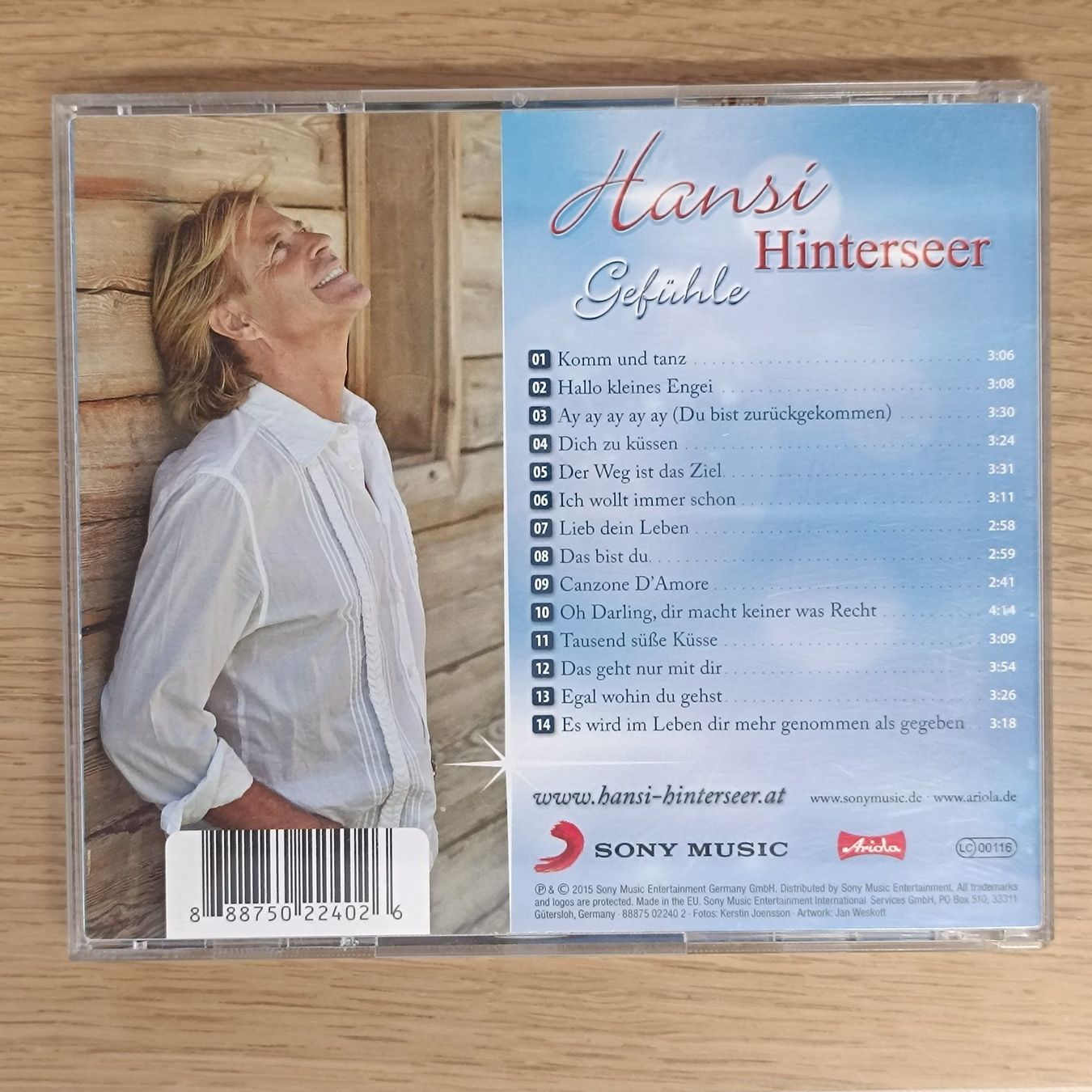 CD: Hansi Hinterseer - Gefühle - CD -  F4 – Usato da Sessa venduto da fraenklishop 1