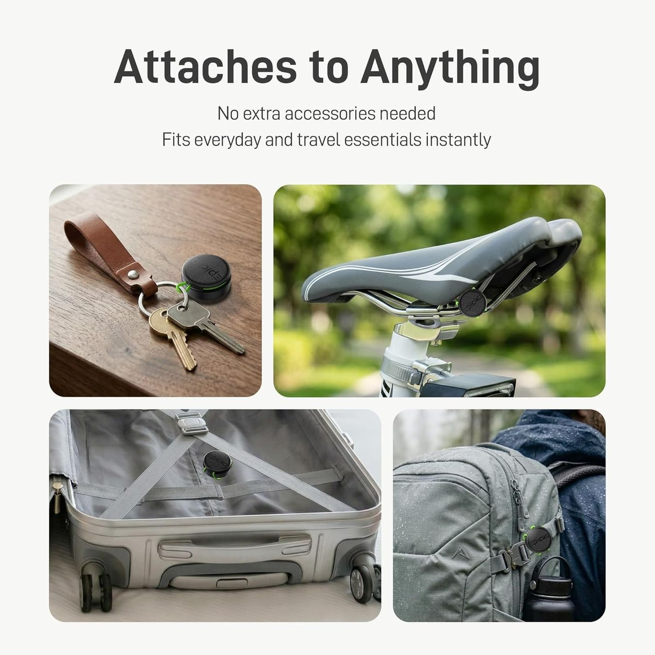 Portachiavi: Epicka Bluetooth Tracker 4er-Set Apple Wo ist? IP67 – Nuovo e nell'imballaggio originale da Suhr venduto da SchnapperCH 3