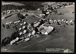 AK Trogen /App., Flugaufnahme Pestalozzi-Kinderdorf