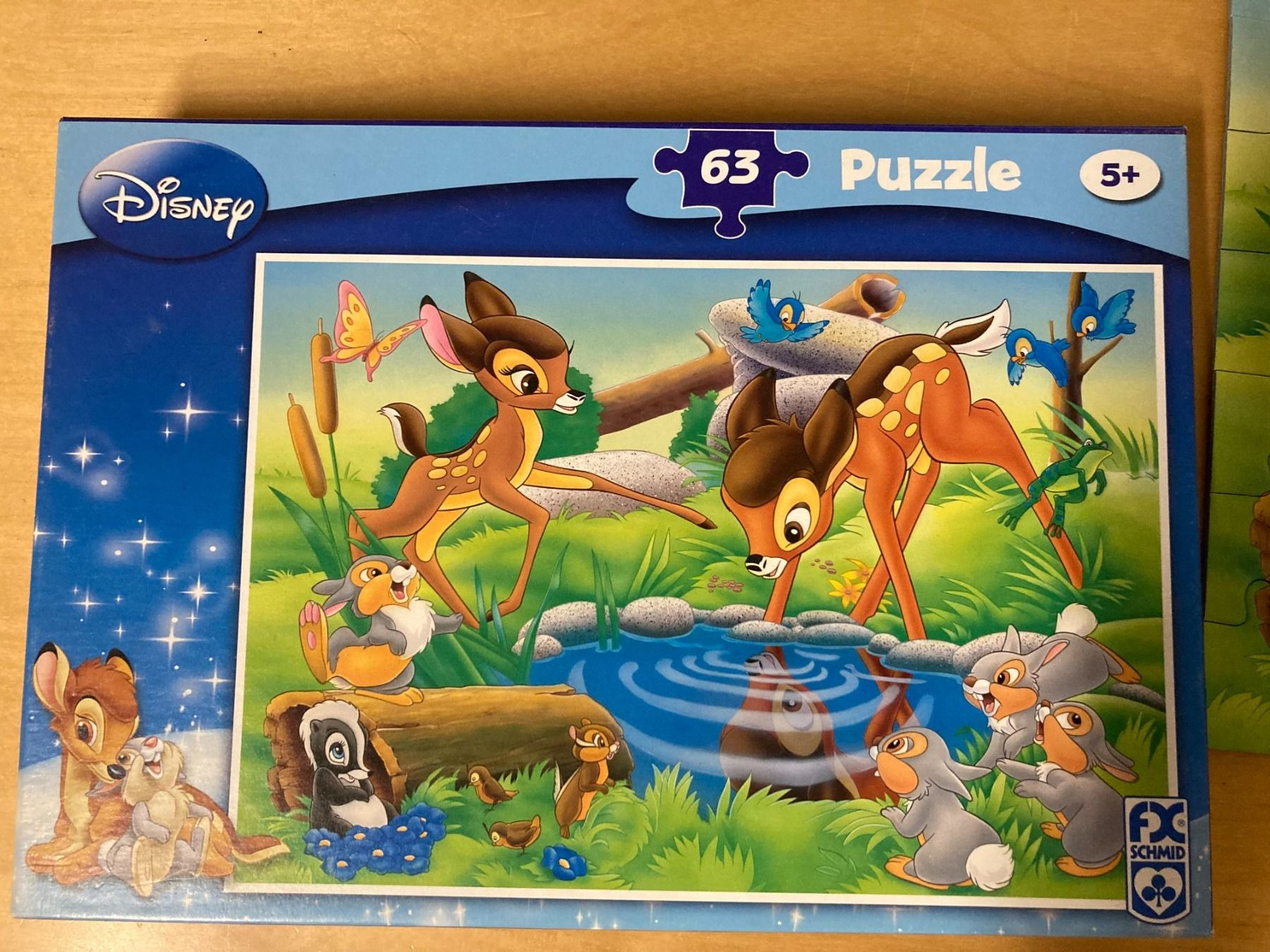 Disney Puzzle: Bambi Puzzle -Disney 63-teilig – Usato da Reinach BL venduto da Loma8 1