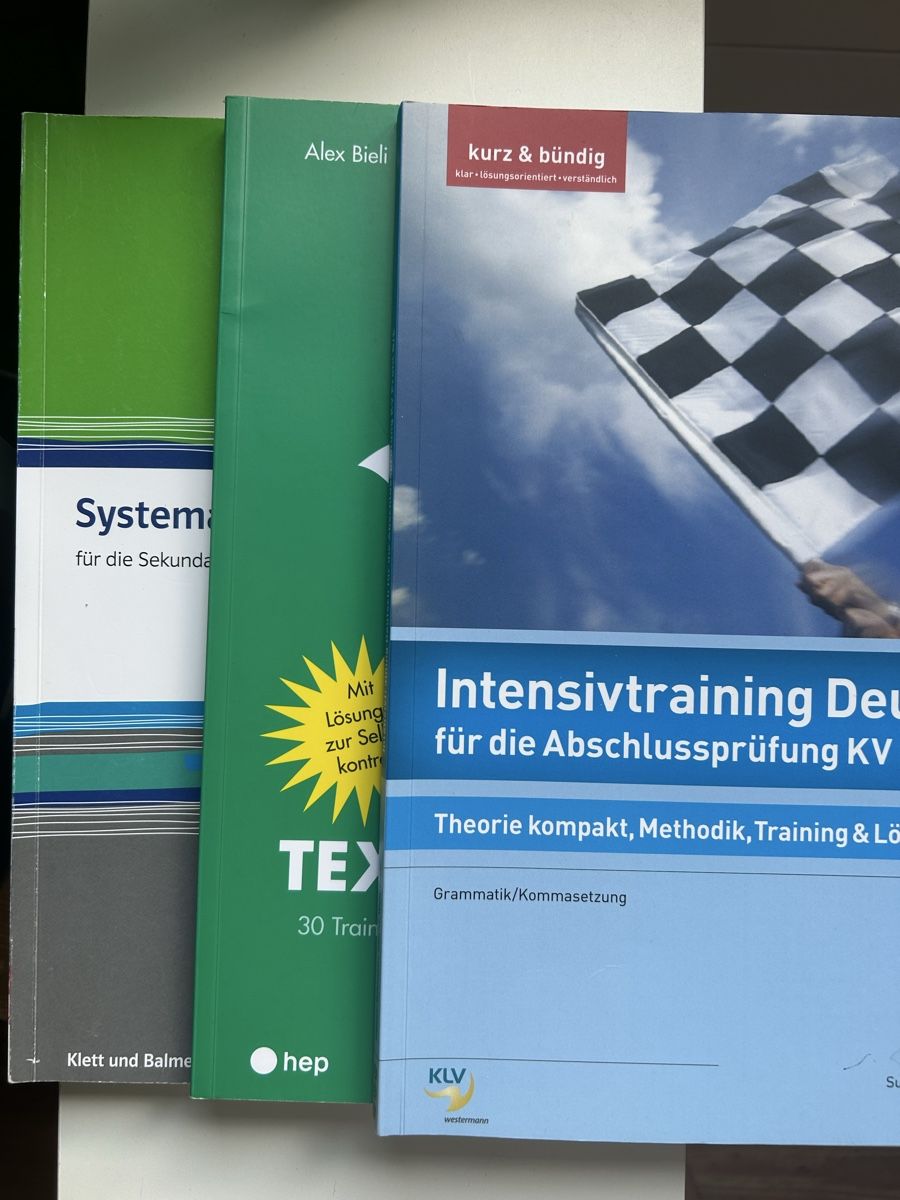 Libri: 3 Deutsch Bücher          Tests, Theorie, Übungen – Nuovo (secondo la descrizione) da Koblenz venduto da No_s419