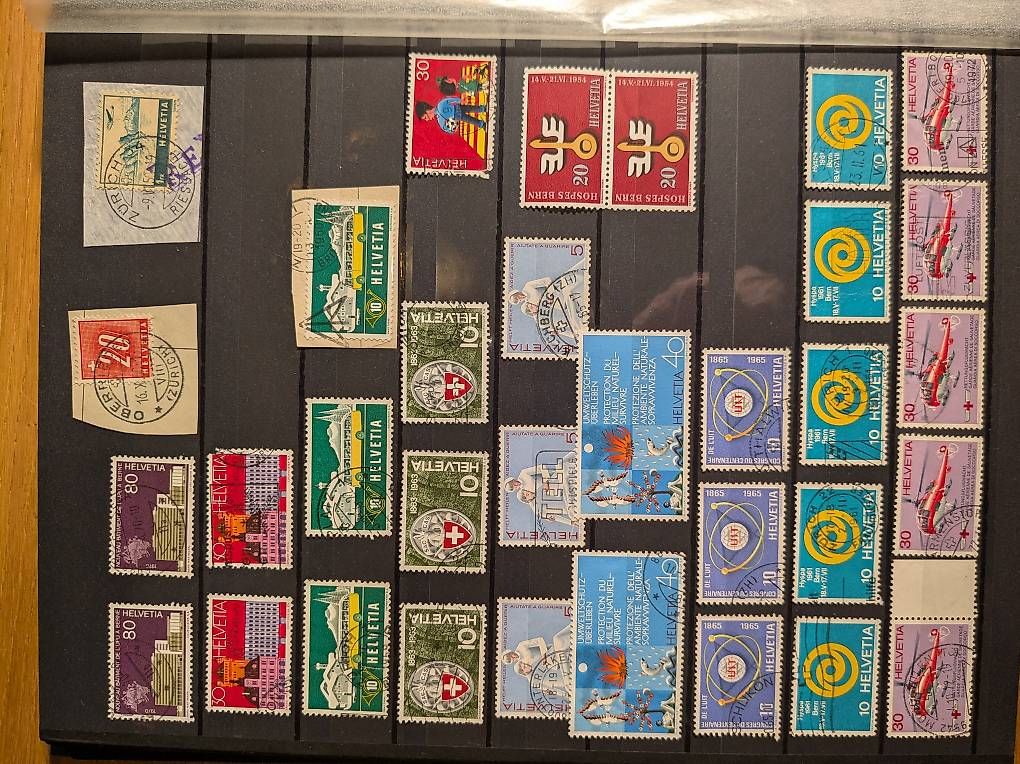 Albums: Schweizer Briefmarkenalbum - ca. 30 Seiten – D'occasion à Richterswil par dan_c6pz 2