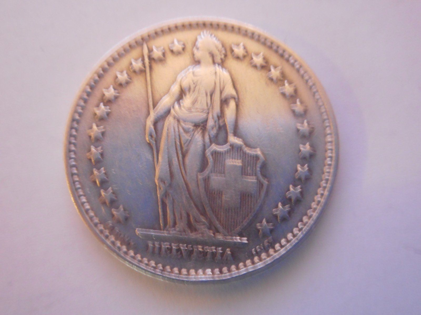 Tutti le monete: 2 Fr. 1936 silber – Usato da Kriegstetten venduto da pizlad2010 2