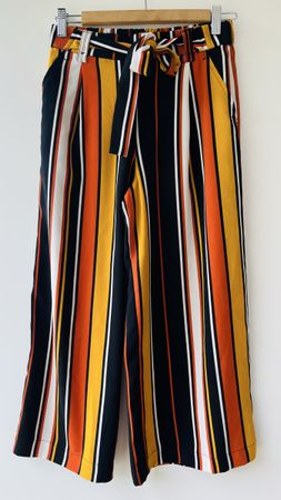 Pantalon rayé Zara Collection - Taille XS - Été 🌞