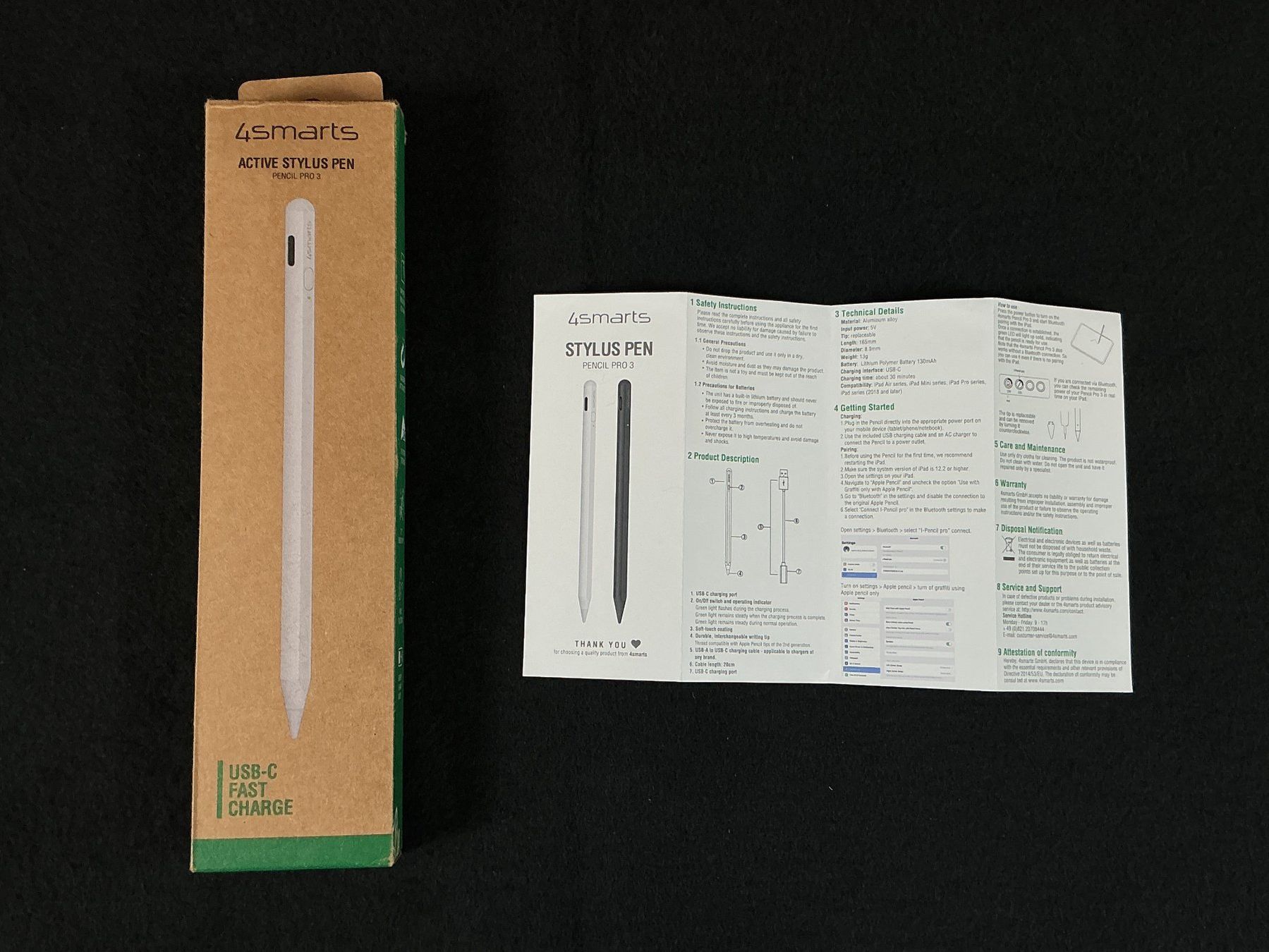 Stifte & Marker: 4SMARTS Pencil Pro 3 – Neu (gemäss Beschreibung) aus Richterswil von Restwert_Richterswil 7