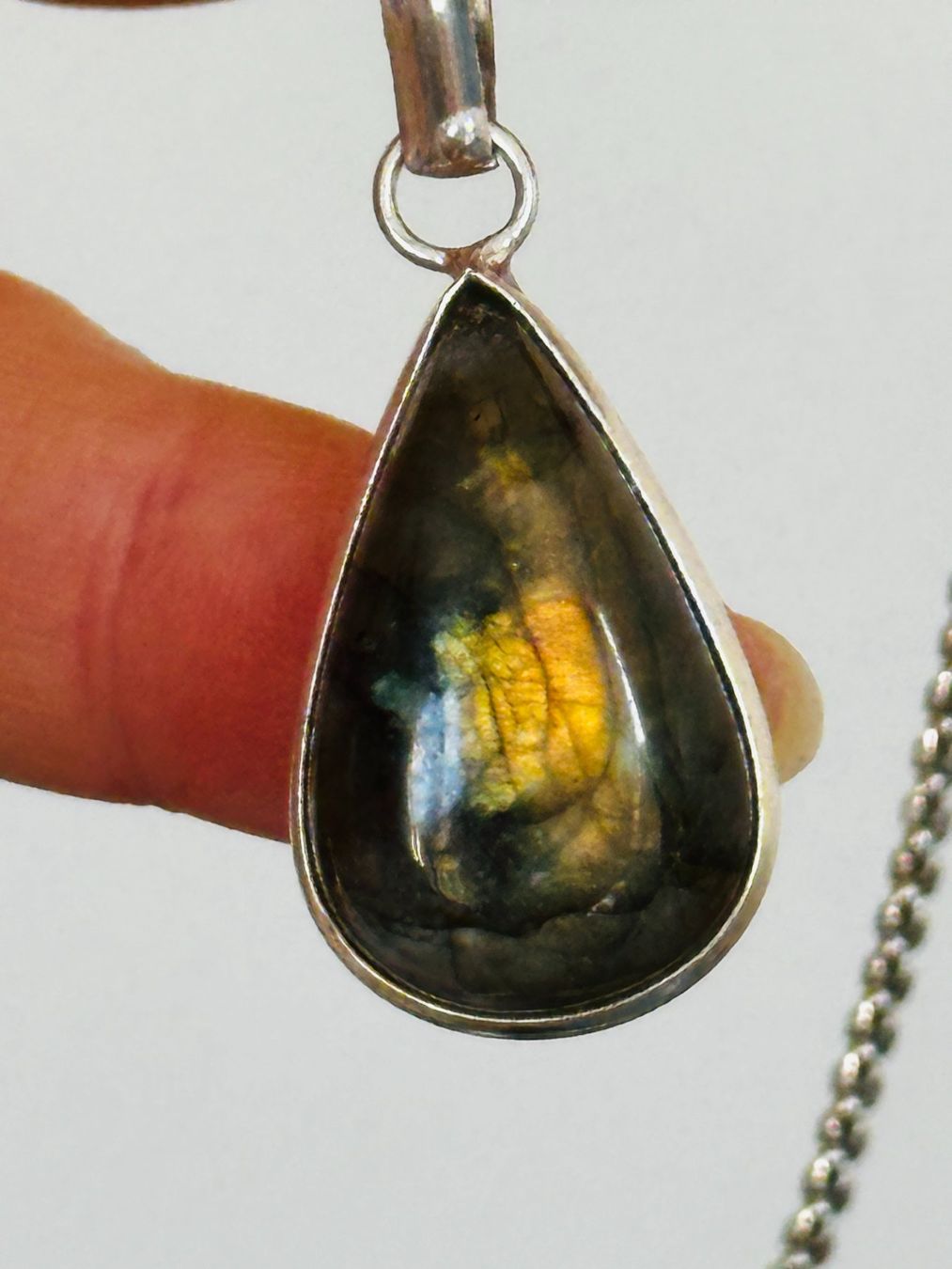 Catenine: Labradorite necklace – Nuovo e nell'imballaggio originale da Genève venduto da AGBERG 7