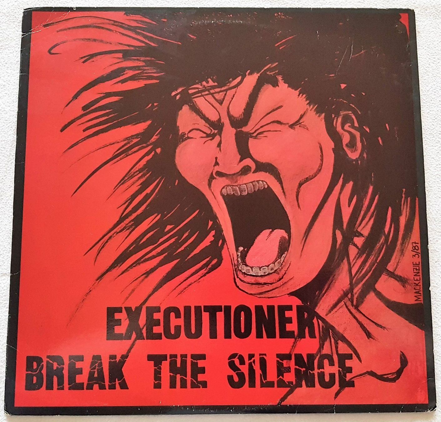 Dischi in vinile: Executioner – Break The Silence - 1987 - US First Press – Usato da Uster venduto da Zardodel