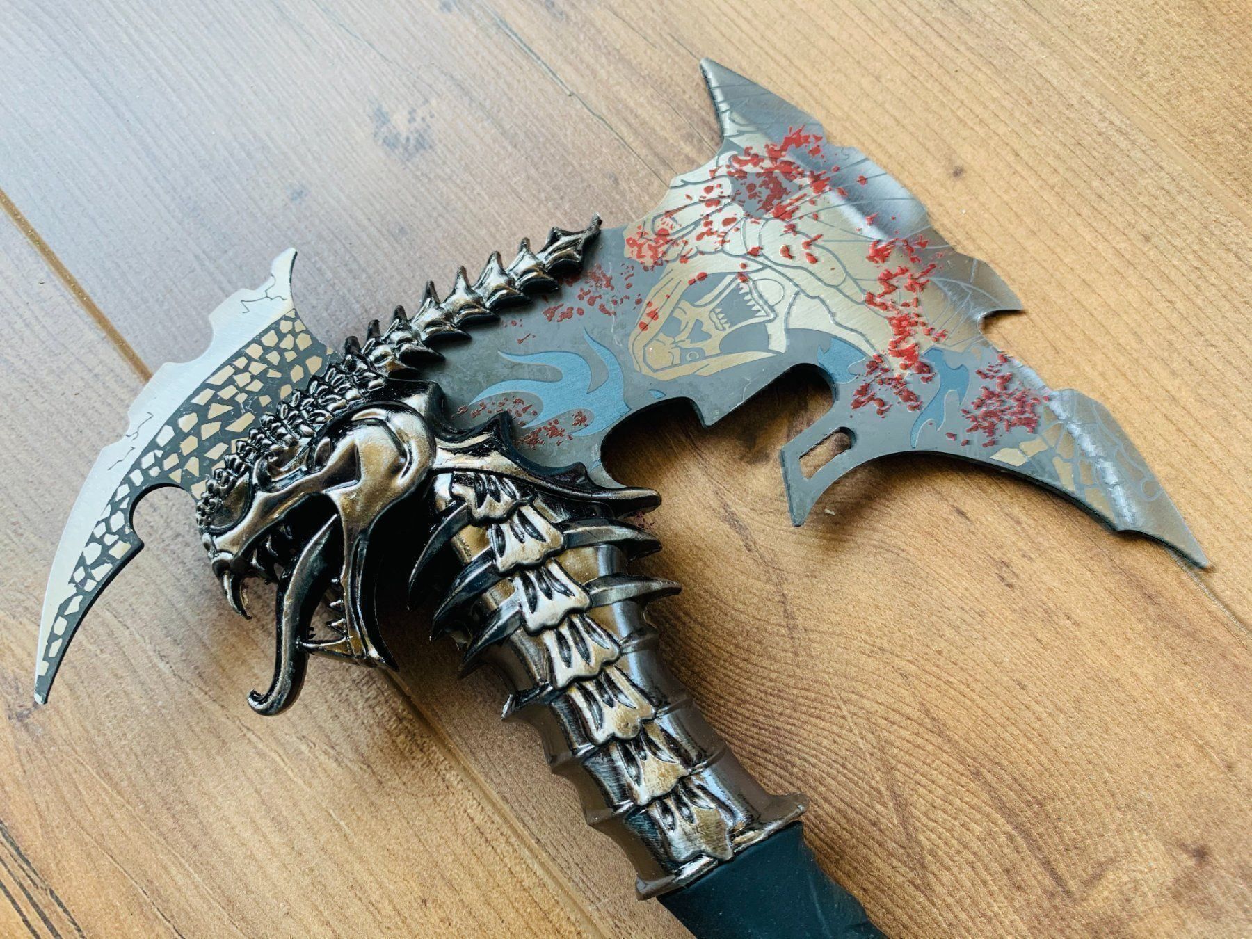 Messer: Drachen Dragon Sammler AXT Messer 31cm – Neu und originalverpackt aus Bergdietikon von shopAgent 3