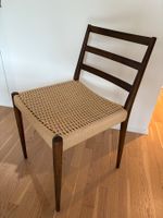 6 moderne Stühle mit gewebter Sitzfläche (handarbeit) - Neu