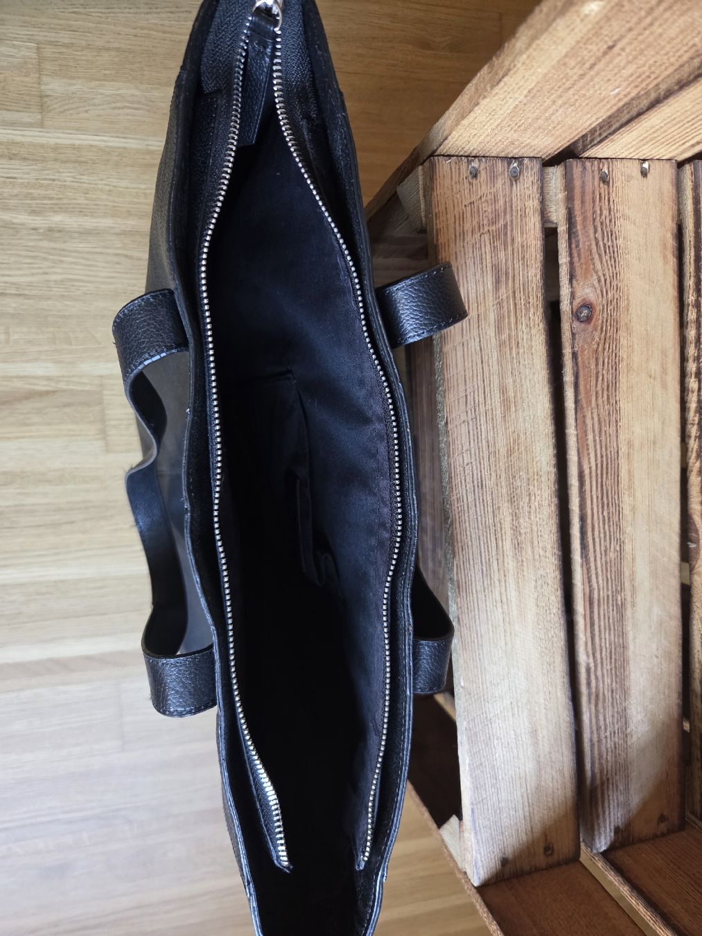 Sacs femmes: Zign Tasche Schwarz Leder – D'occasion à Winterthur par cat_g9v9 2