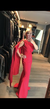 Alexander McQueen Abendkleid, Gr. 38, Rot - Traumhaft!