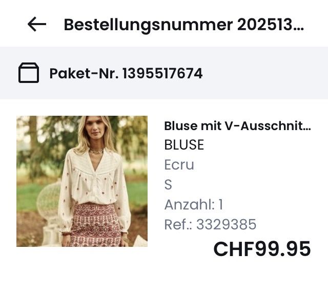 Camicette: Bluse La petite Étoile Grösse S – Usato da Zürich venduto da Lou75
