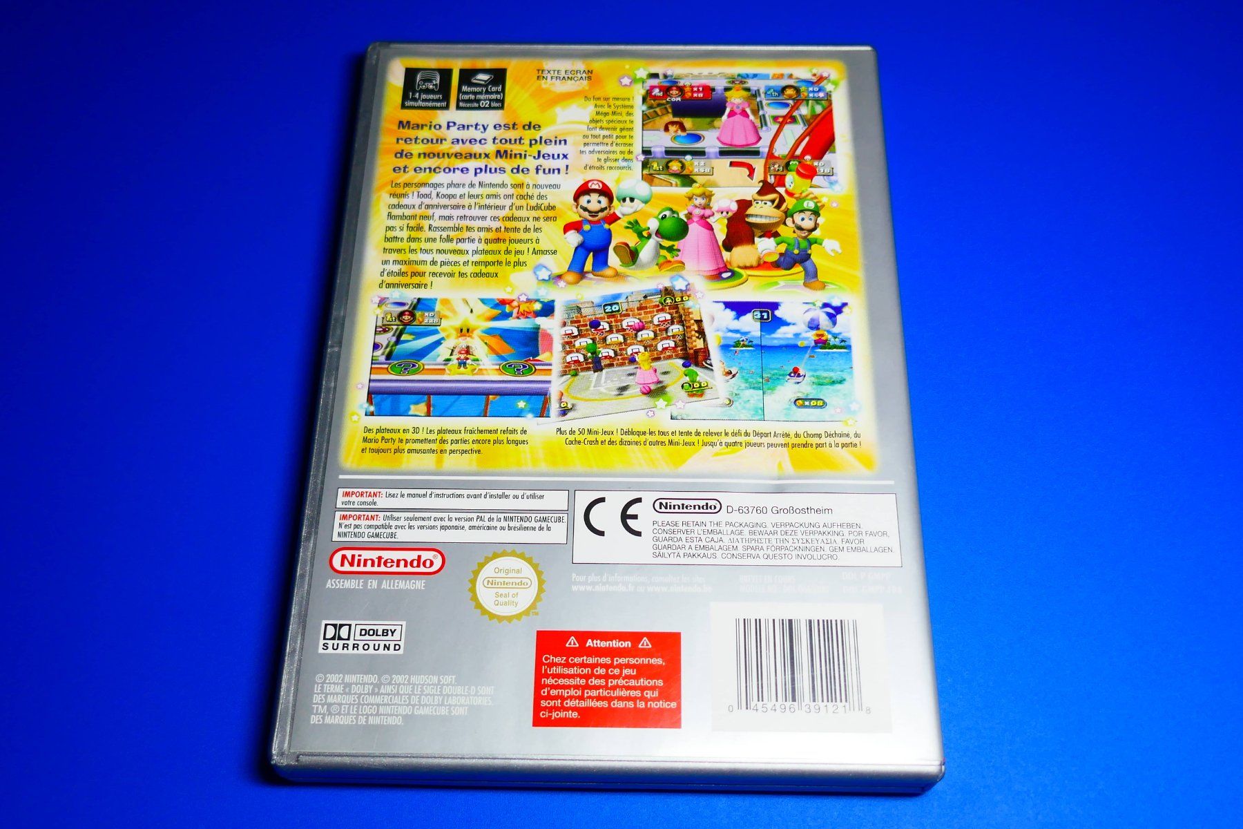 Nintendo Giochi: Mario Party 4 - Nintendo GameCube – Usato da Vuarrens venduto da Espace-Retro 3