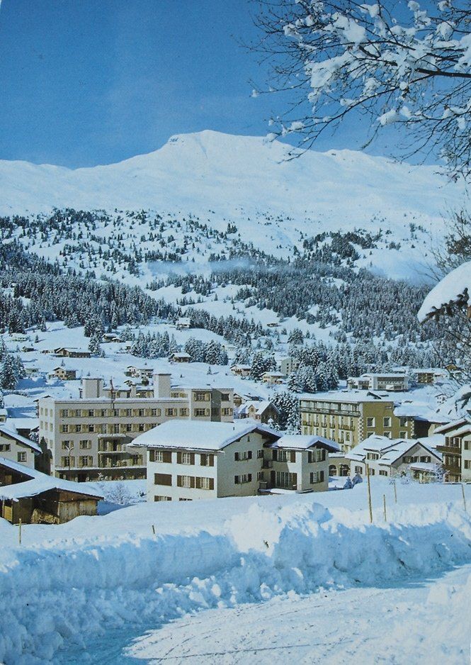 Ansichtskarten: LENZERHEIDE mit Piz Danis – Gebraucht aus Jona von philajona