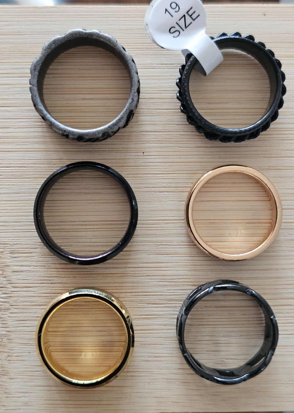 Altri gioielli: Herren Ring Set Edelstahl verschiedene Designs – Usato da Ettenhausen TG venduto da CH2300 2