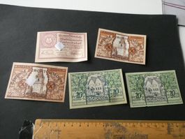 Oesterreich, Perchtoldsdorf - Notgeld mit Mängel