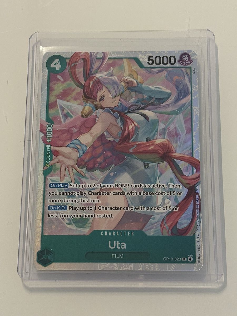 Bandai Carte collezionabili: One Piece TCG - Uta OP13-023 – Nuovo (secondo la descrizione) da Pieterlen venduto da Mira_o7