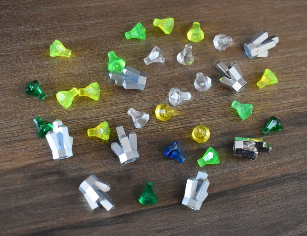 statsminister Indvandring Elevator Lego Kristalle Diamanten Silber Mix | Kaufen auf Ricardo