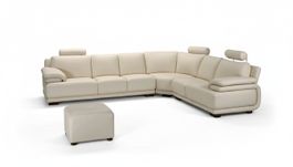 Luxus Couchen Leder Neu Sofa Sitz Eck Garnitur Polster Ecke