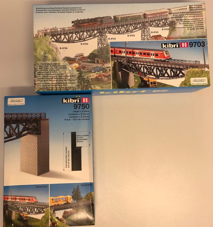 Spur HO -- Bausatz Brücke Eingleisig -- 40033 NEU