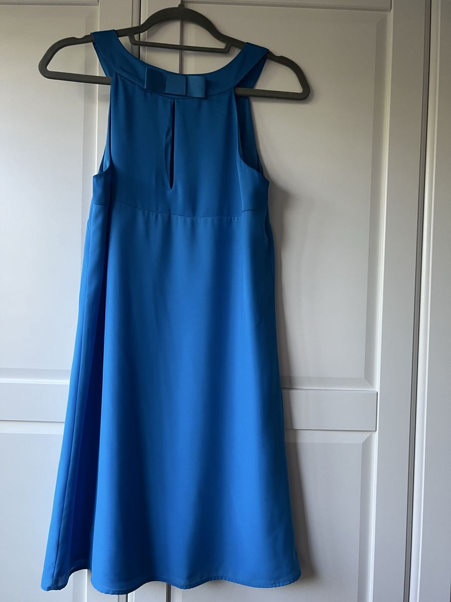 Kleider: Elegantes Sommerkleid Gr. 36 blau – Neu (gemäss Beschreibung) aus Laufen von li_ga7 1
