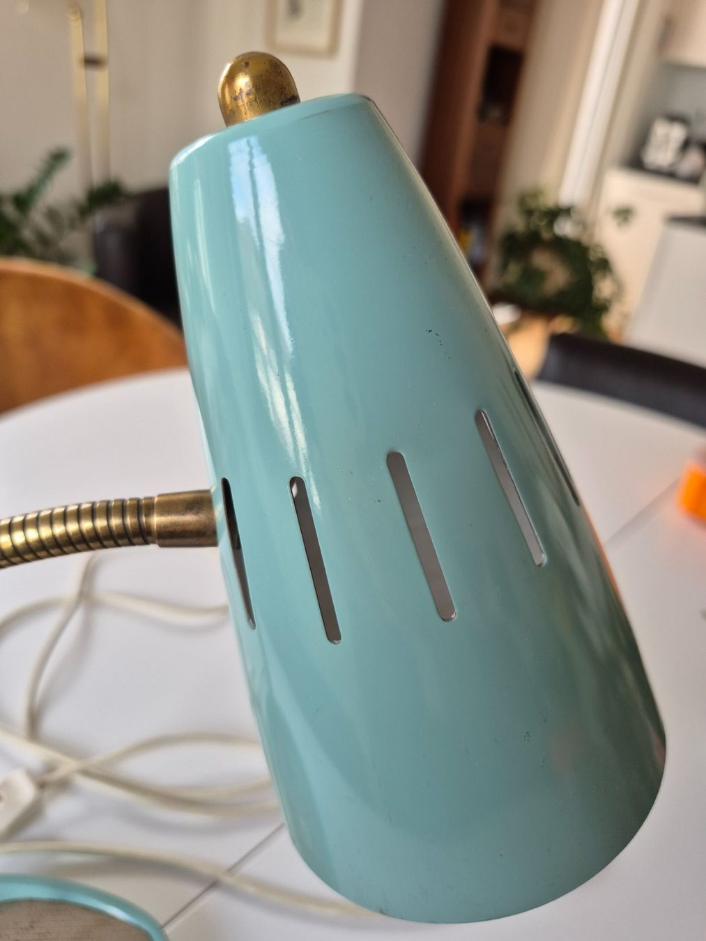 Lampade: Vintage Lampe, blau – Usato da Wettingen venduto da XYZName 2