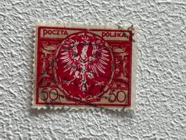 Polen Briefmarke