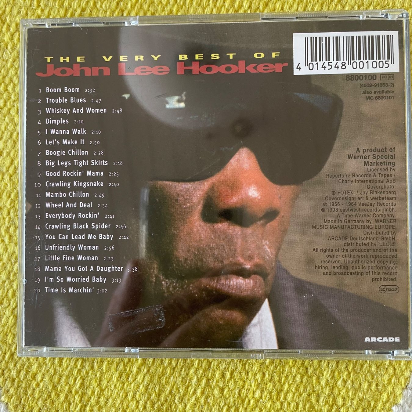 CD: JOHN LEE HOOKER-VERY BEST OF – Usato da Rorschacherberg venduto da CD-Roli 1